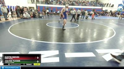 152 lbs Cons. Round 2 - Colton Tucker, Coeur D Alene vs Austin Reeves, Priest River