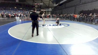 149 lbs Cons. Round 2 - Mason Kinley, Eatonville Cruisers Wrestling vs Allton Kelly, South West Washington Wrestling Club