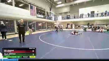 127 lbs 3rd Place Match - Bailey Ryan, Westlake vs Alexia Woods, Cedar Valley