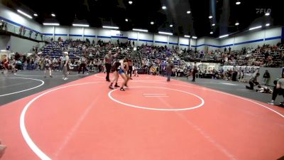 98 lbs Rr Rnd 3 - Aislyn Buckner, El Reno Wrestling Club vs Emily Bryson, Hennessey Takedown Club