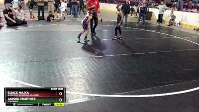 63 lbs Quarterfinal - Jaxson Martinez, Colorado vs Eliace Majka, Black Fox Wrestling Academy