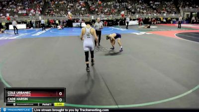 Cons. Round 1 - Cade Harsin, Minden vs Cole Urbanec, Omaha Skutt Catholic