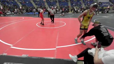 110 lbs Consi Of 4 - Jeremy Ortega, Pomona Elite vs Brayson Garrison, Montrose Elite