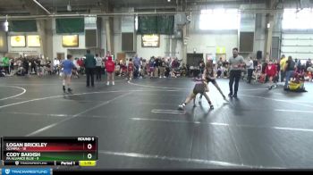 68 lbs Round 5 (6 Team) - Cody Bakhsh, PA Alliance Blue vs Logan Brickley, Olympia