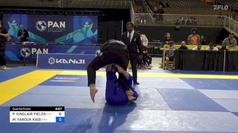 PATRICK SINCLAIR FIELDS vs MOUSSA FAROUK KADI 2024 Pan Jiu Jitsu IBJJF Championship