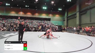 215 lbs Consi Of 8 #1 - Jayden Cobb, Crescent Valley vs Earl Ingle, West Linn