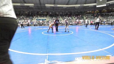 70 lbs Round Of 16 - Cooper Whiting, Force Elite vs Cameron Rodgers, MN Elite