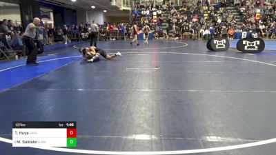 127 lbs R-32 - Travis Huya, Saegertown vs Manuel Saldate, Slam Academy-NV