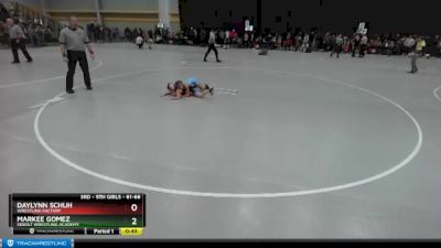 61-66 lbs Quarterfinal - Daylynn Schuh, Wrestling Factory vs Markee Gomez, Sebolt Wrestling Academy