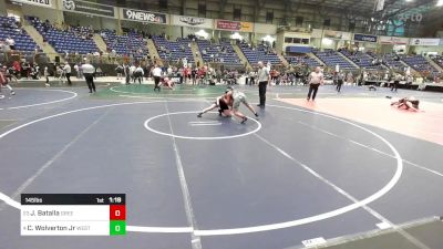 145 lbs Round Of 16 - Jayson Batalla, Greeley United vs Charles Wolverton Jr, West Grand