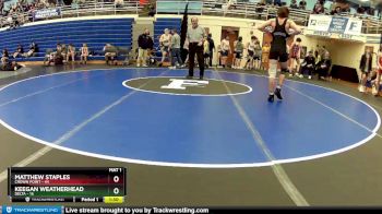 160 lbs Round 3 (4 Team) - Benjamin Clark, Crown Point vs Jackson Hawk, Delta