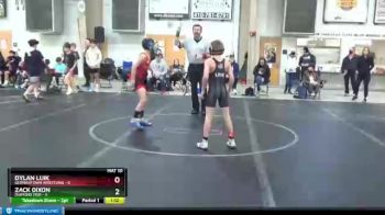 72 lbs Finals (2 Team) - Dylan Luik, Germantown Wrestling vs Zack Dixon, Diamond Fish