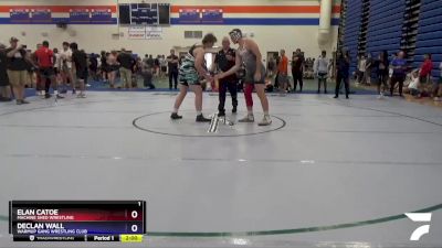 285 lbs Round 1 - Elan Catoe, Machine Shed Wrestling vs Declan Wall, Warmup Gang Wrestling Club