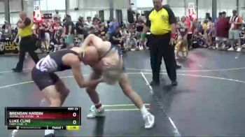 117 lbs Quarterfinals (8 Team) - Luke Cline, Fight Club vs Brendan Nardin, Revival Evil Empire