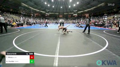 52 lbs Consi Of 8 #2 - Tucker Moss, Blanchard Wrestling Club vs Allister Hunter, Owasso Takedown Club