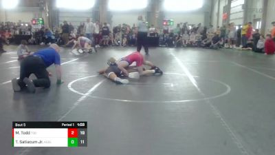 105 lbs Round 3 - Mason Todd, TSB vs Ty Satiacum Jr., Aggression Legionaries