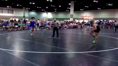 170 lbs Round 4 (6 Team) - Trammel Robinson, Michigan Blue vs Zaelyn Fletcher, Camden Greasers