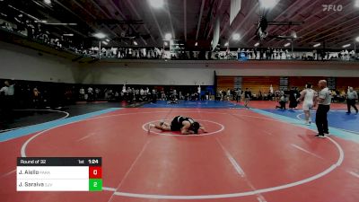 157 lbs Round Of 32 - Joseph Aiello, Paramus vs John Saraiva, St. John Vianney