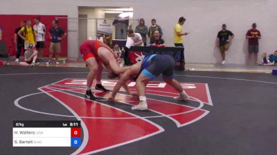 97 kg Quarterfinal - Hayden Walters, Legacy Elite Wrestling Club vs Sawyer Bartelt, Gladiator Wrestling