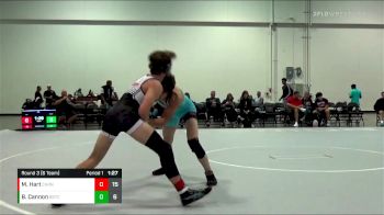 132 lbs Round 3 (6 Team) - Matt Hart, Team Carnage vs Brandon Cannon, Beast Coast