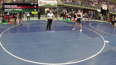 146 lbs Quarterfinal - Santiago Cabrera, Gold Rush vs Ryder Ramos, Champions Wrestling Club