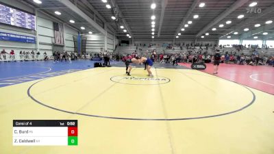 160 lbs Consi Of 4 - Christian Burd, PA vs Zachary Caldwell, NY