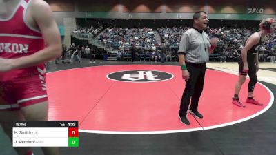 157 lbs Round Of 64 - Hunter Smith, Yukon vs John Rendon, Sunny Side