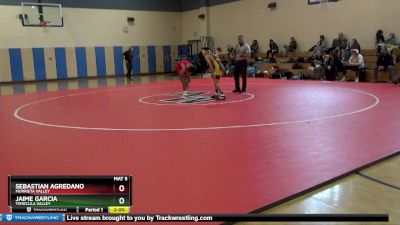 106 lbs Semifinal - Jaime Garcia, Temecula Valley vs Sebastian Agredano, Murrieta Valley