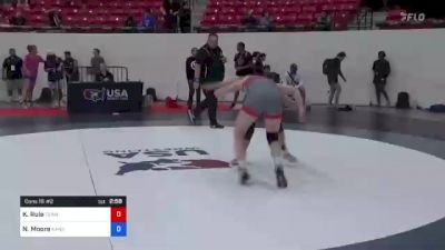 59 kg Cons 16 #2 - Kylie Rule, Team Nazar Training Center vs Nichole Moore, Kansas