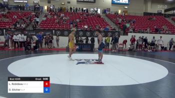 70 kg Cons 8 #1 - Landon Robideau, MN Elite Wrestling Club vs Dylan Gilcher, Cliff Keen Wrestling Club