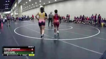 138 lbs Round 5 (10 Team) - Tatiana Bermudez, CLWC / IWC vs Koryn Klein, Nebraska Tidal Wave