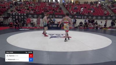 67 kg Rnd Of 32 - Gunnar Hamre, Combat W.C. School Of Wrestling vs Jonathan Malovich, Colorado