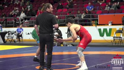 74kg 1st Place Match - Nicholas Hooper, Dinos WC vs Aidan Gresik, Edmonton WC