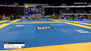 AMBER FREITAS vs MAYSSA BASTOS 2019 World IBJJF Jiu-Jitsu No-Gi Championship