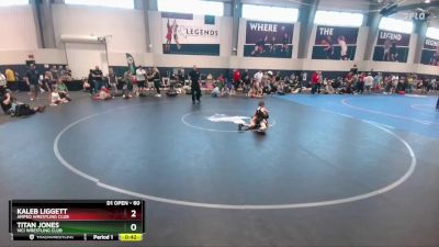 60 lbs Cons. Round 3 - Titan Jones, Vici Wrestling Club vs Kaleb Liggett, Amped Wrestling Club