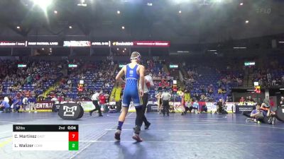 125 lbs Round Of 32 - Owen Steger, Ridgway vs Jack Brown, Northwestern