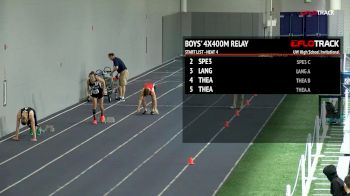 High School Boys' 4x400m Relay, Heat 4