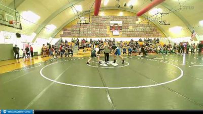 285 lbs Cons. Round 1 - Dominic Corbin, Oroville vs Brian Crist, Manson