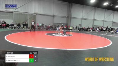 90 lbs Rr Rnd 1 - Nick Payne, Best Trained 14U vs Onofre Gonzales, Northern Colorado 14U