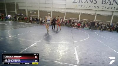 150 lbs Cons. Round 1 - Cameron Stewart, Team Prestige Wrestling vs Ashton Walker, Stallions Wrestling Club