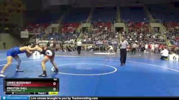 182 lbs Placement Matches (8 Team) - James Bozovsky, W3-Dickinson vs Preston Gall, W4-Jamestown