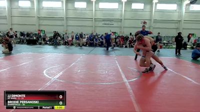 175 lbs Round 9 (10 Team) - JJ Dimonte, GT Alien - 2 vs Brodie Persanoski, Barnesville