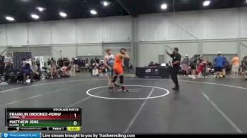 182 lbs Placement Matches (8 Team) - Franklin Ordonez-Fernandez, Florida vs Matthew Jens, Illinois