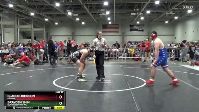 235 lbs Quarterfinal - Bladen Johnson, Ottawa vs Brayden Shin, Olathe Raptor WC