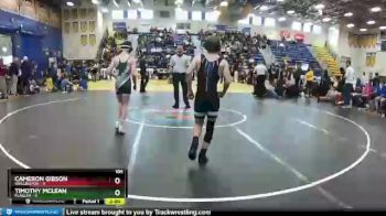 106 lbs Semifinals (8 Team) - Timothy McLean, Flagler vs Cameron Gibson, Wellington