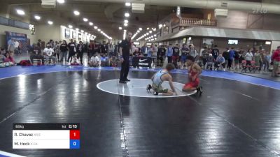 60 kg Rnd Of 128 - Romeo Chavez, Arizona vs Marcus Heck, X-Calibur