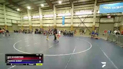 83 lbs Cons. Round 2 - Ace Schweitzer, NE vs Thomas Gorst, UT