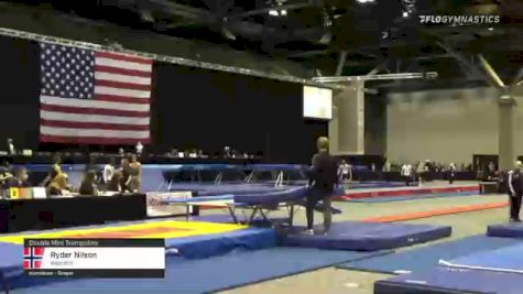 Ryder Nilson - Double Mini Trampoline, Wasatch - 2021 USA Gymnastics Championships