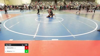 134-H lbs Round Of 32 - Levi Bobadilla, CJA vs Logan Adams, Orchard South WC