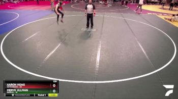 130 lbs Quarterfinals (8 Team) - Dominick Johnson, Hutchinson vs Hayden Picard, Roseau